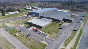 Aerial view of MARA warehouse and distribution center
